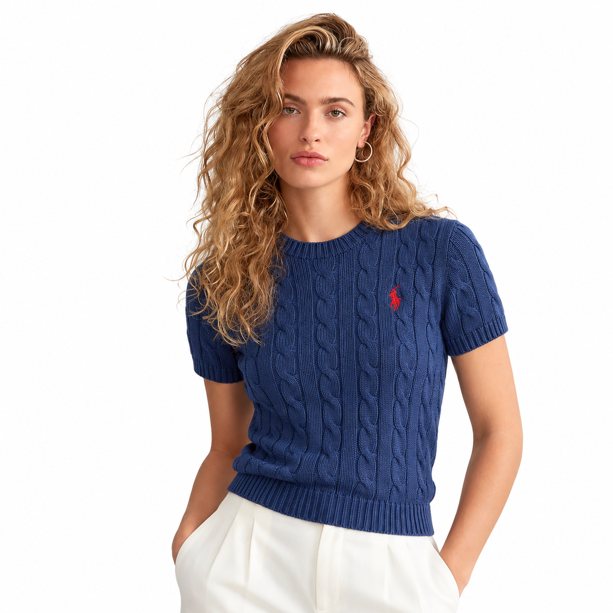 Cable knit Tshirt